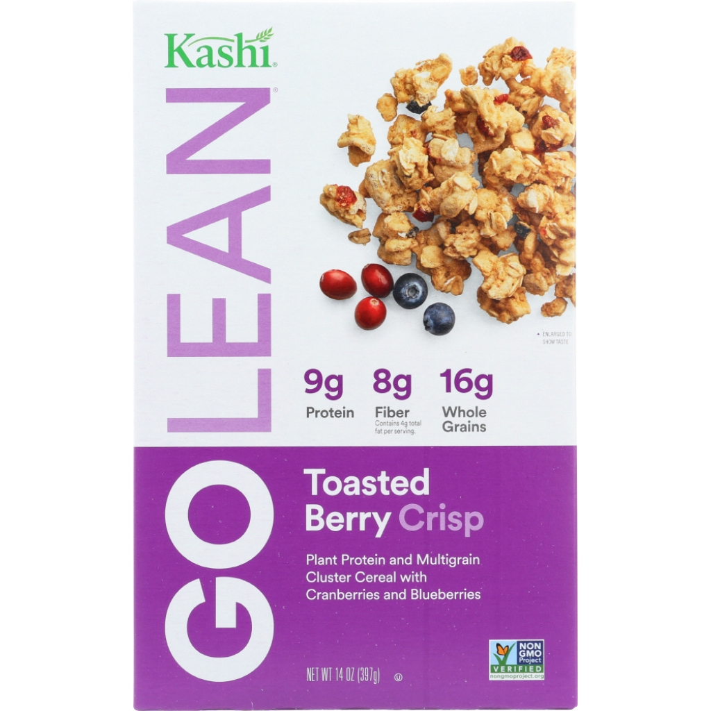 Toasted Berry Crisp Cereal, 14 oz – Protein-Packed Breakfast