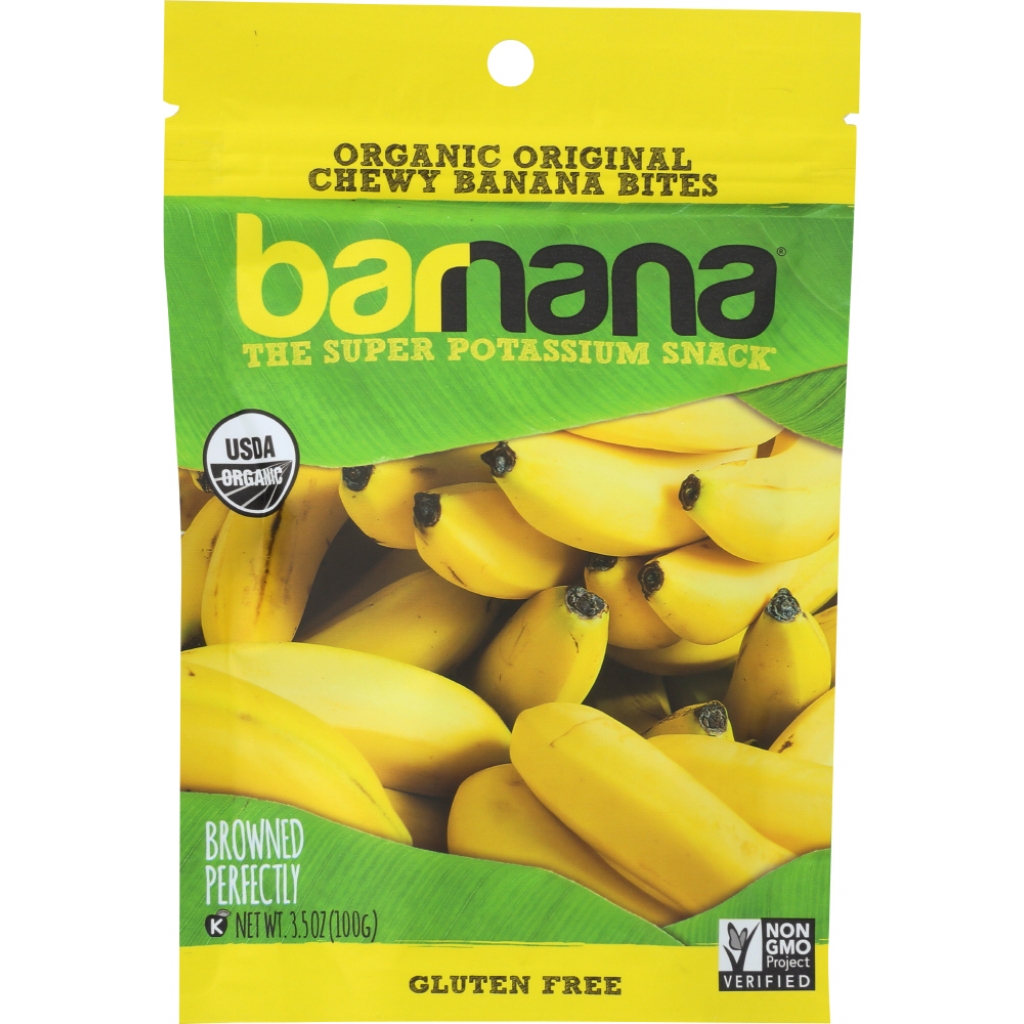 Organic Chewy Banana Bites