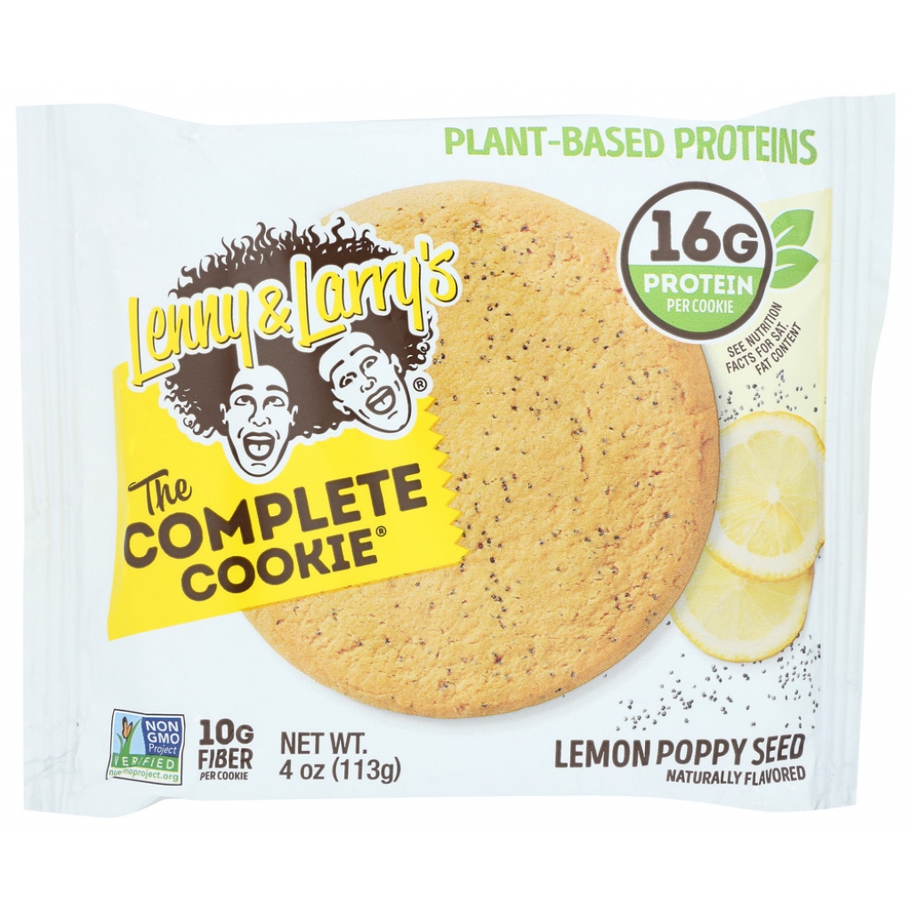 The Complete Cookie - Lemon Poppy Seed Flavor, 4 oz