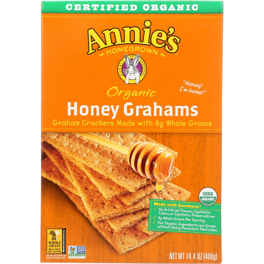 Organic Honey Graham Crackers (14.4 oz) - Wholesome Snacking