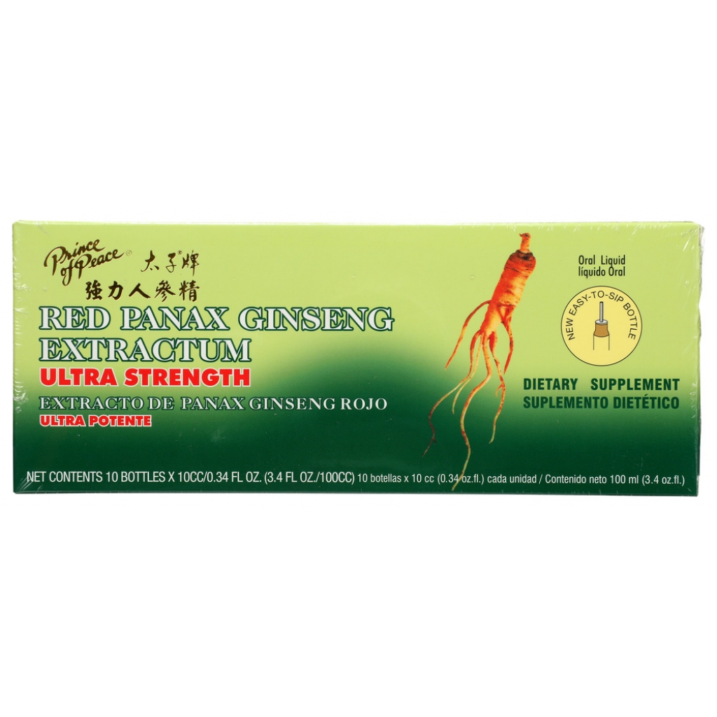 Ultra Strength Red Panax Ginseng Extract – 10 Bottles