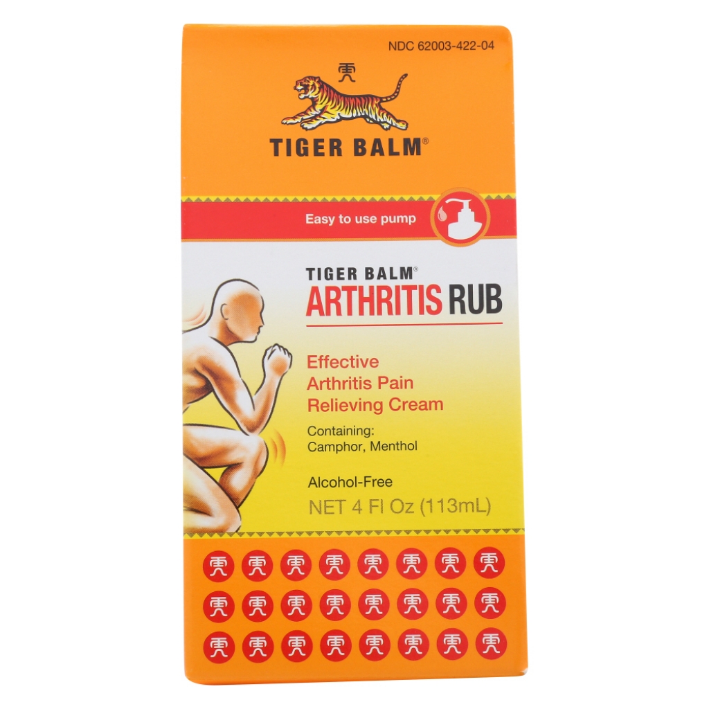 Tiger Balm Arthritis Rub, 4 oz