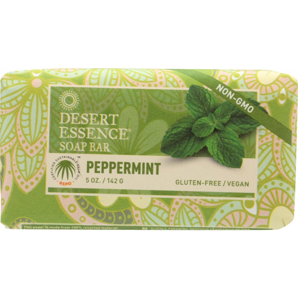 Papaya & Aloe Peppermint Soap Bar - 5 oz