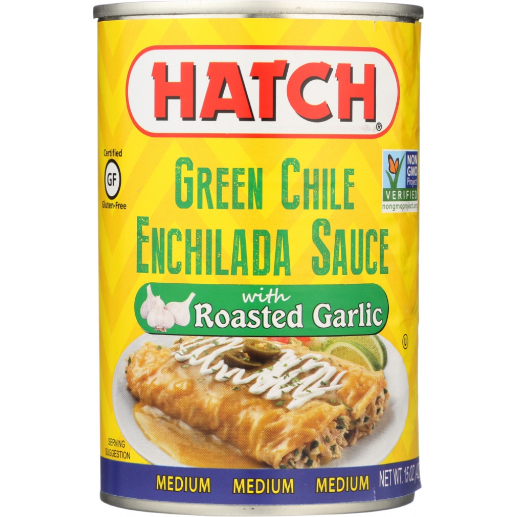 Roasted Garlic Green Chile Enchilada Sauce - 14 oz