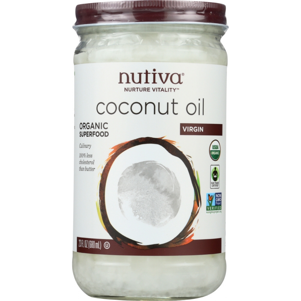 Organic Cold-Pressed Virgin Coconut Oil - 23 oz