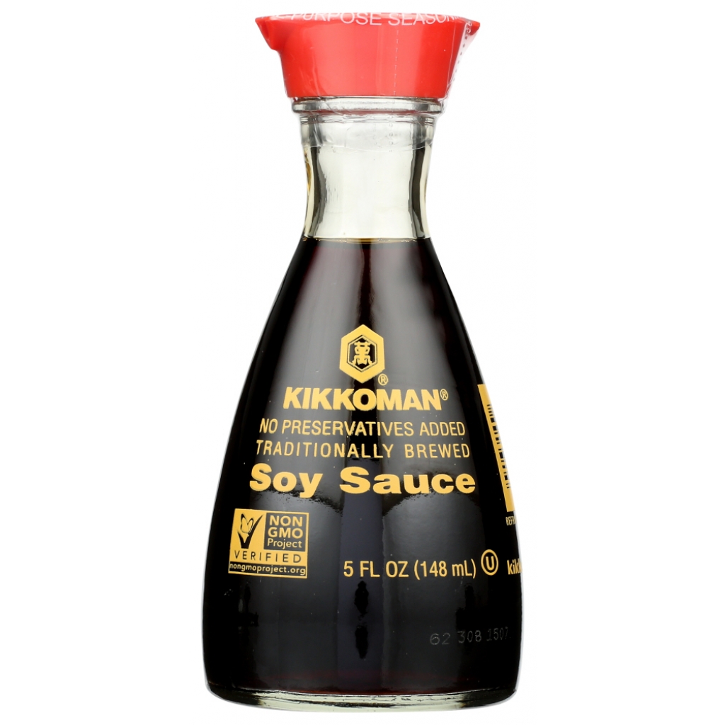 Kikkoman Soy Sauce in Dispenser, 5 oz