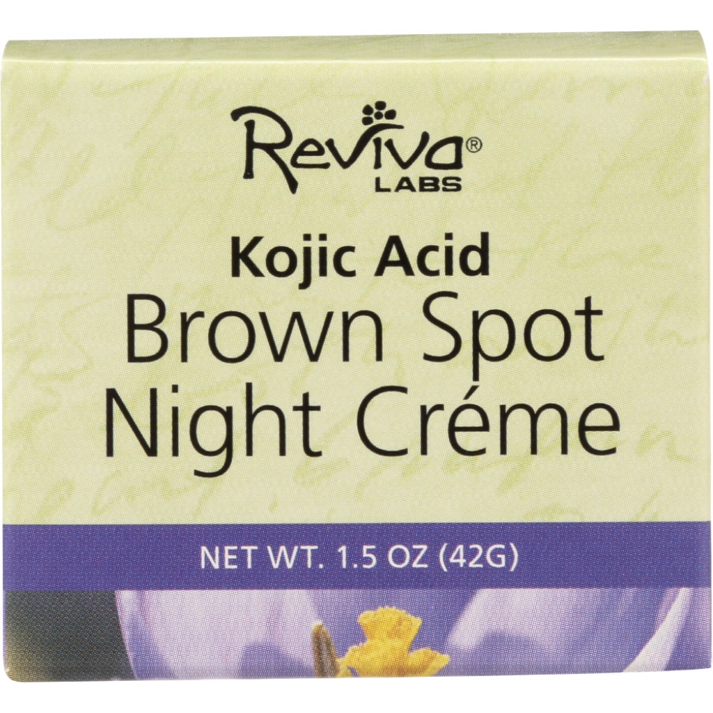 Brown Spot Night Cream with Kojic Acid - 1.5 oz