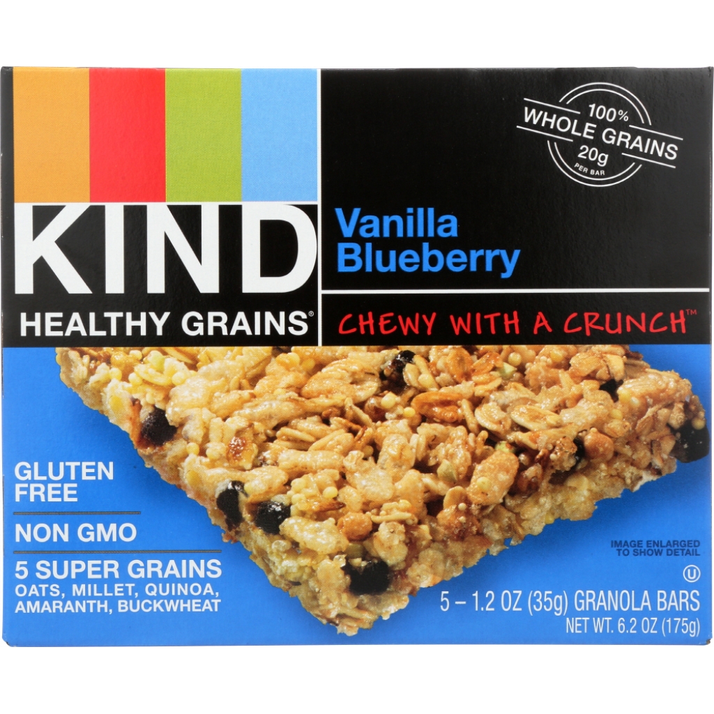 Healthy Grains Vanilla Blueberry Granola Bars