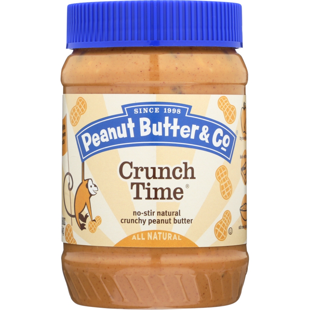 Crunchy Peanut Butter Spread: Delicious and Convenient (16 oz)