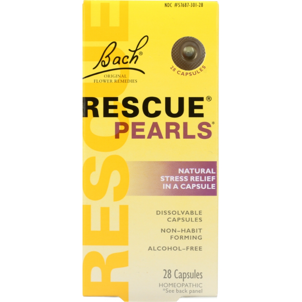 RESCUE® Pearls - Natural Stress Relief Capsules - 28 Capsules