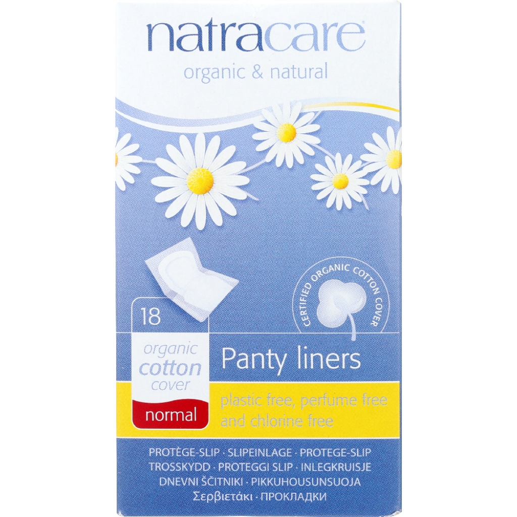 Organic Normal Panty Liners - 18 pc