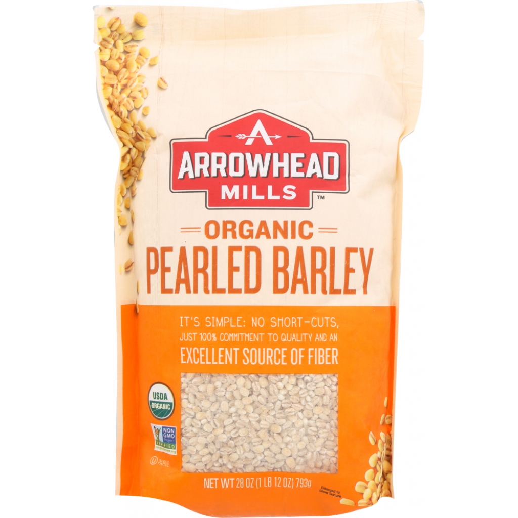 Organic Pearled Barley Grain