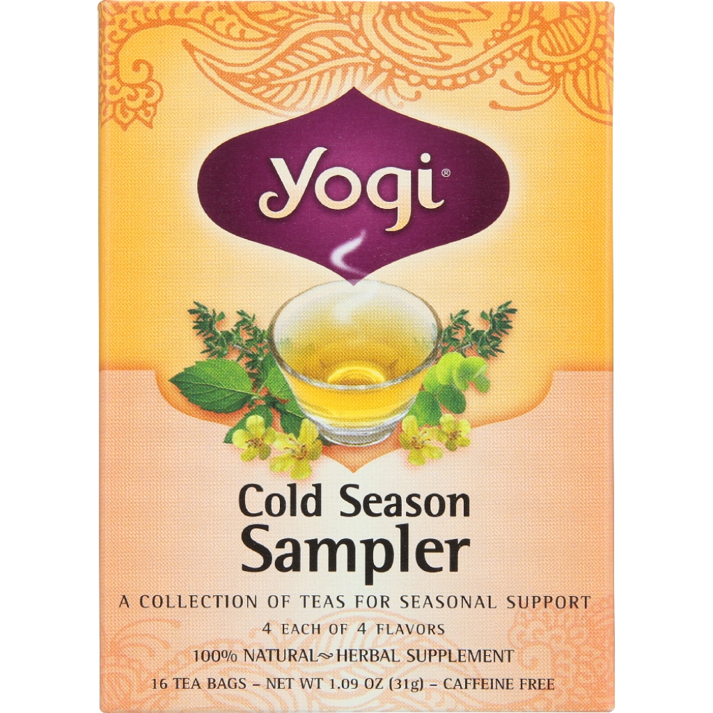 Cold Season Tea Sampler - Herbal Support