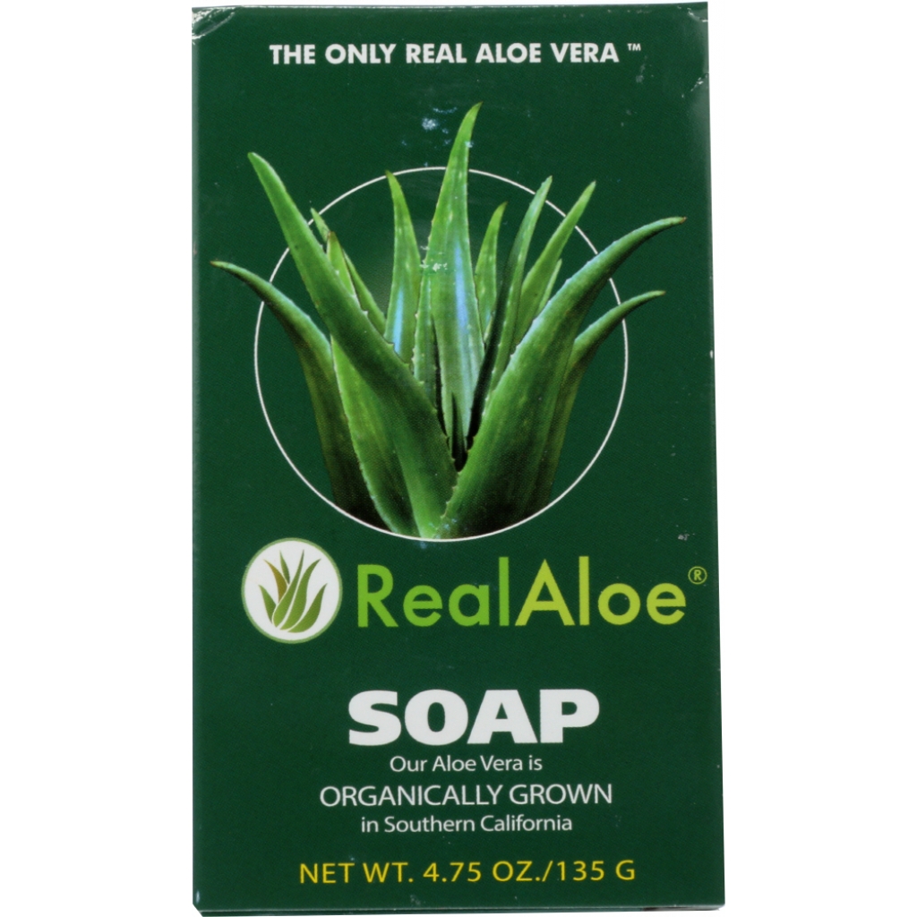 Pure Aloe Vera Bar Soap, 4.75 oz