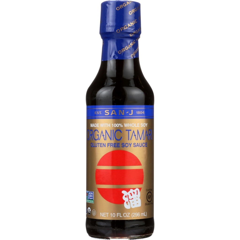 Organic Wheat Free Tamari Soy Sauce - 10 Oz