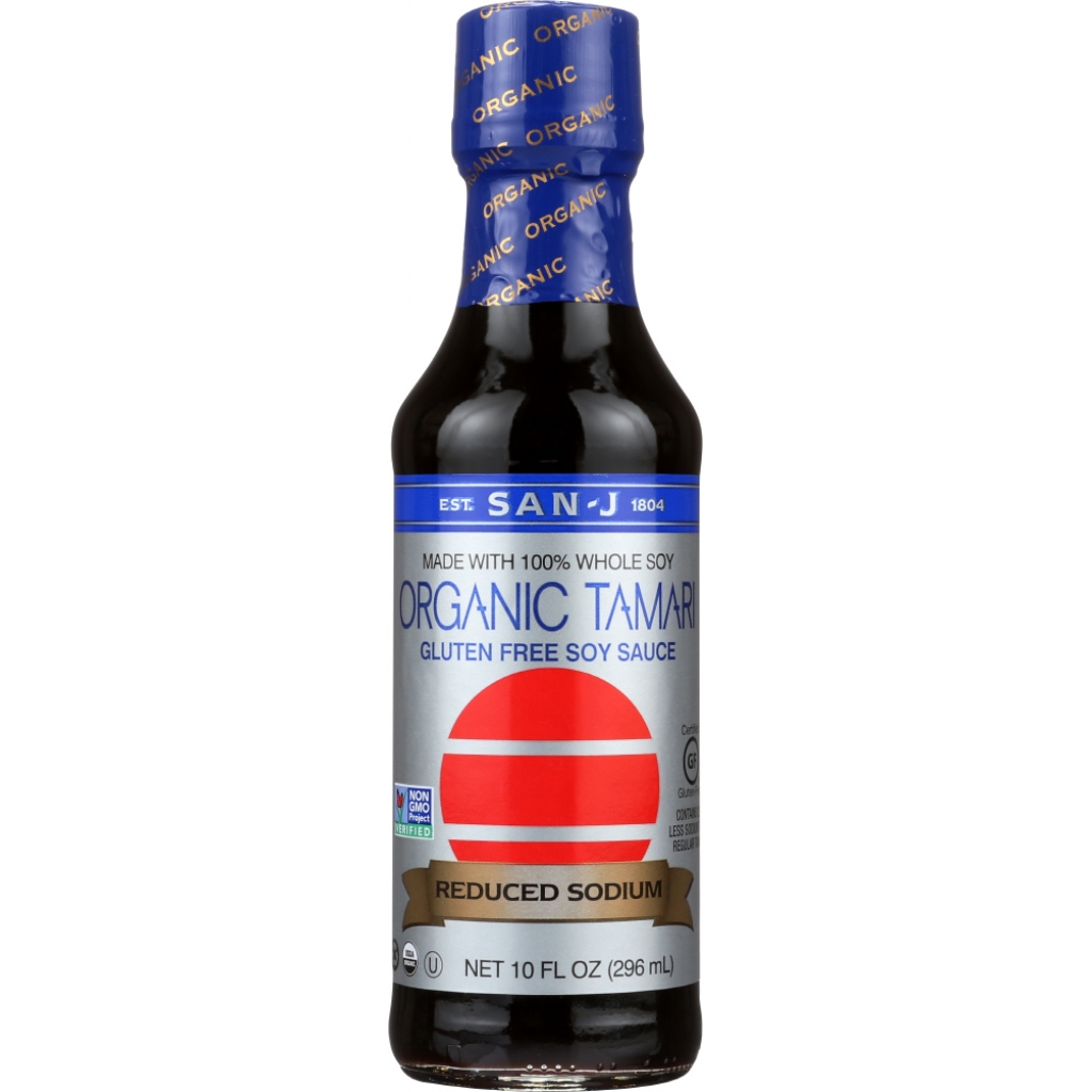 Organic Gluten-Free Reduced Sodium Tamari Soy Sauce