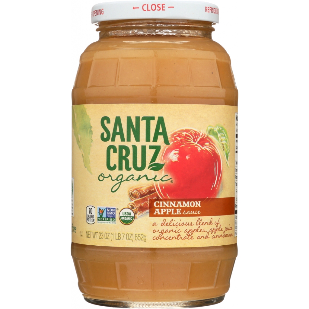 Organic Cinnamon Applesauce, 23 oz