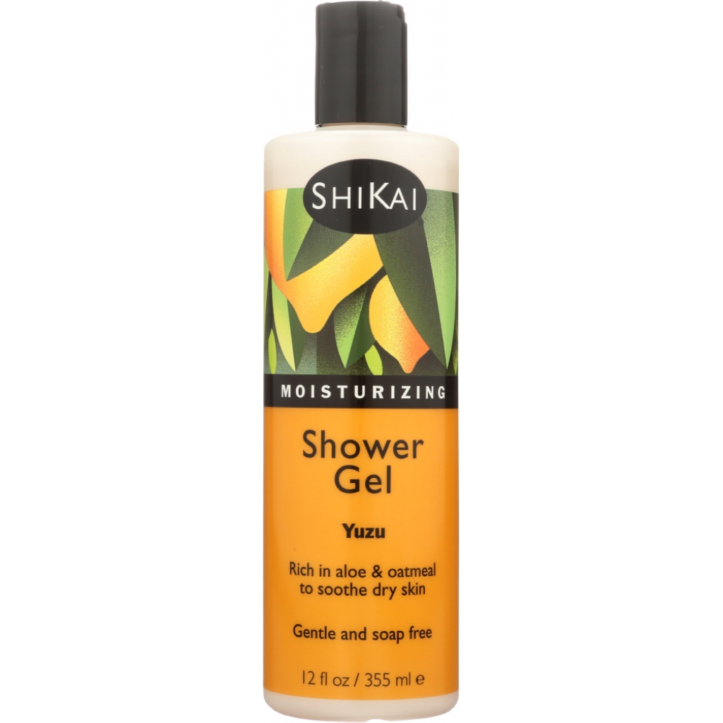 Yuzu All-Natural Moisturizing Shower Gel, 12 oz