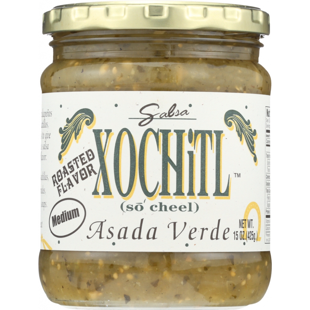 Medium Salsa Asada Verde - 15 oz