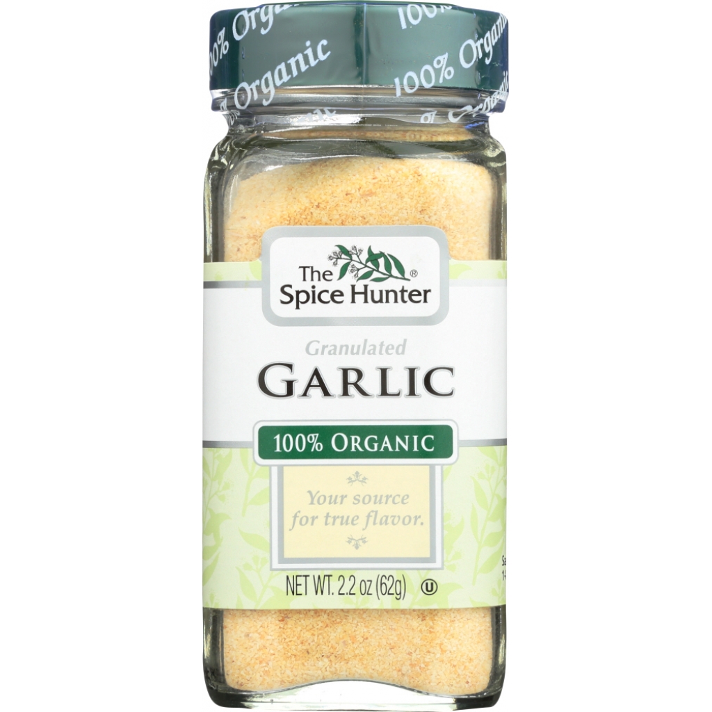 Organic Granulated Garlic, 2.2 oz