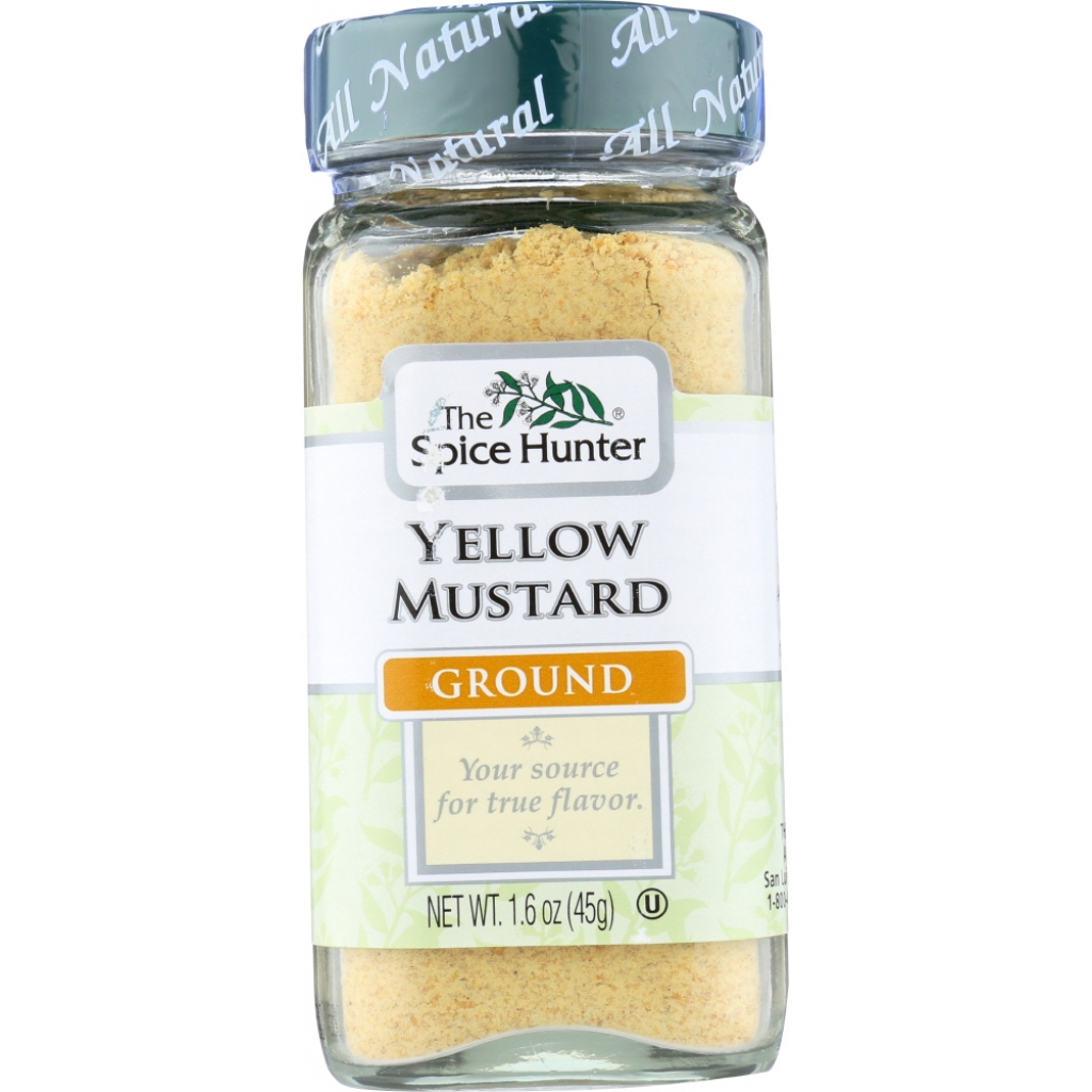 Ground Yellow Mustard, 1.6 oz