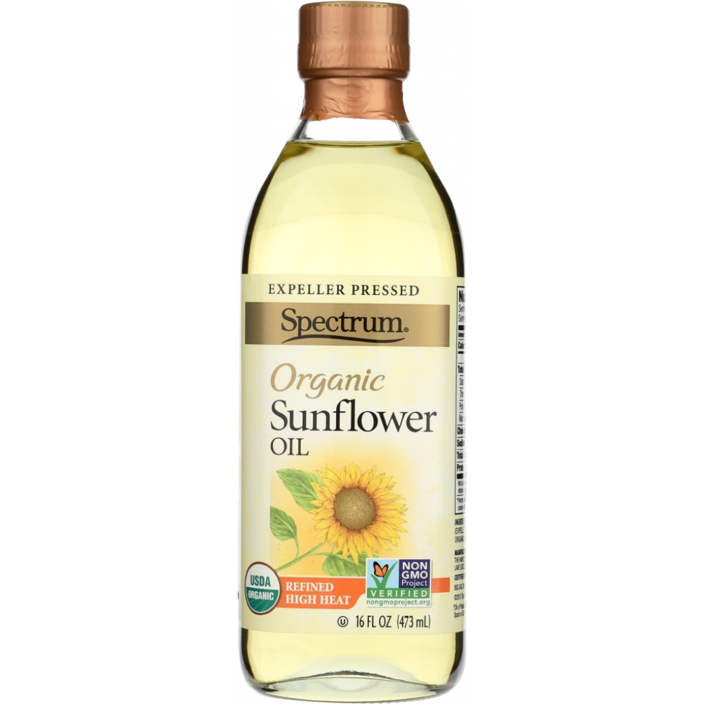 Refined Organic Sunflower Oil