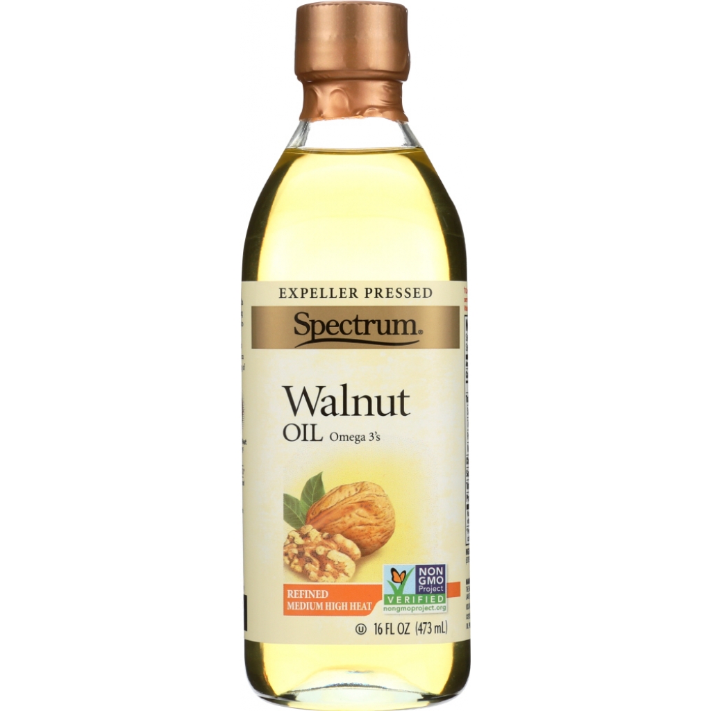 Refined Walnut Oil, 16 oz