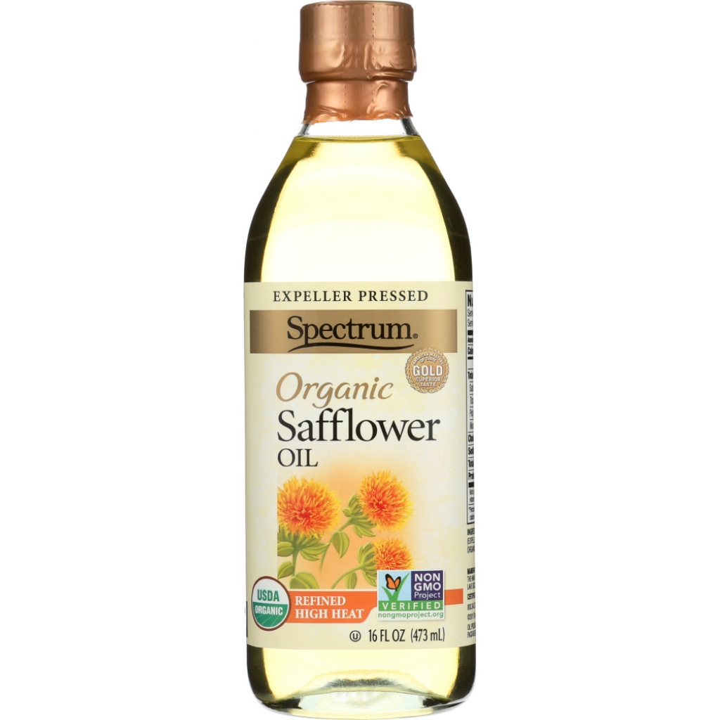 Organic High Heat Safflower Oil - 16 oz