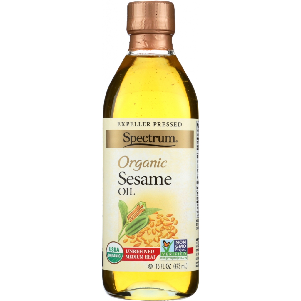 Unrefined Organic Sesame Oil