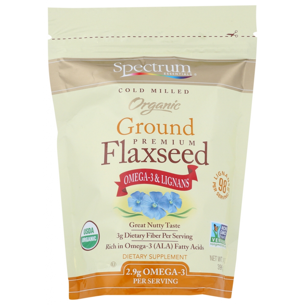 Organic Ground Premium Flaxseed - 14 oz