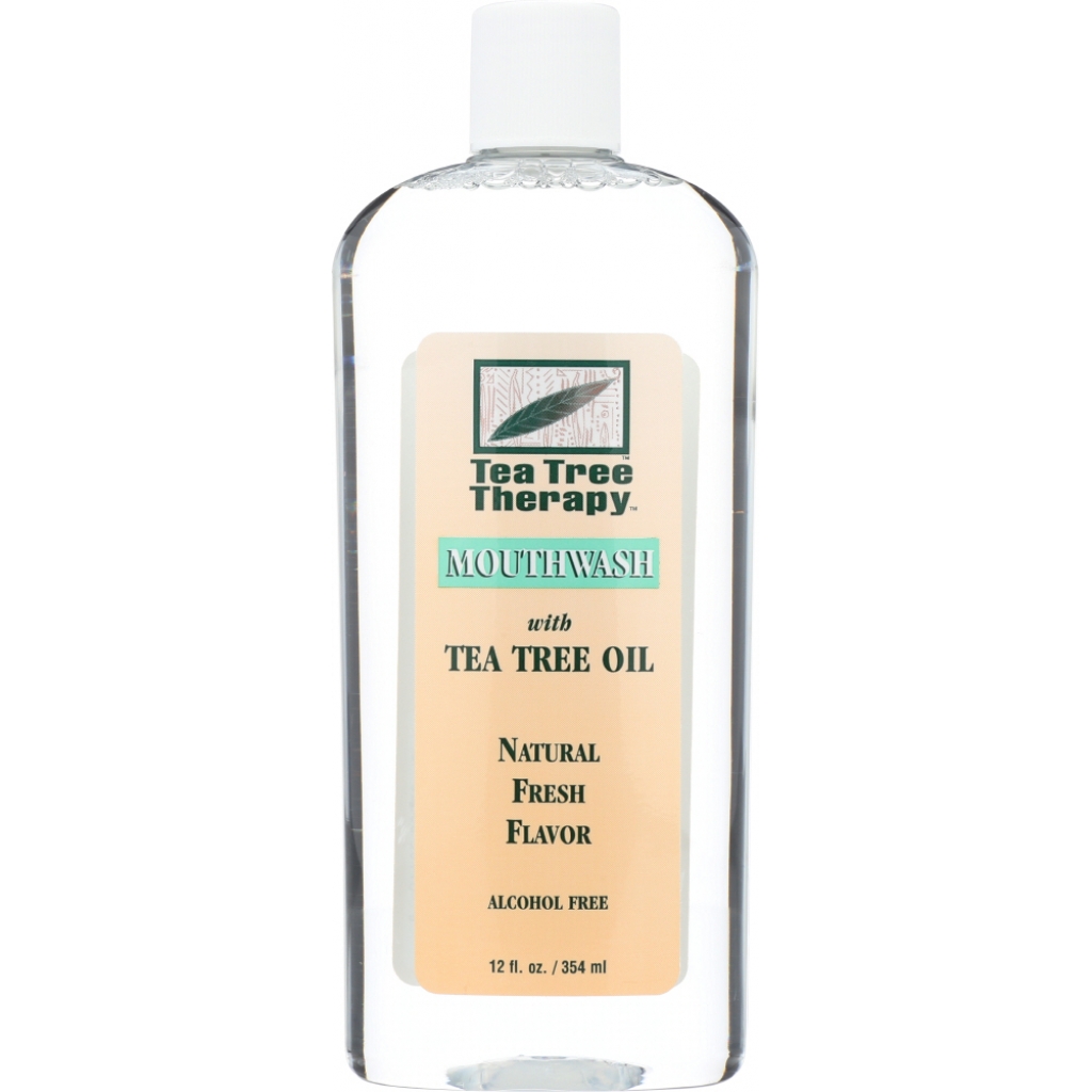 Tea Tree Oil Mouthwash, 12 oz