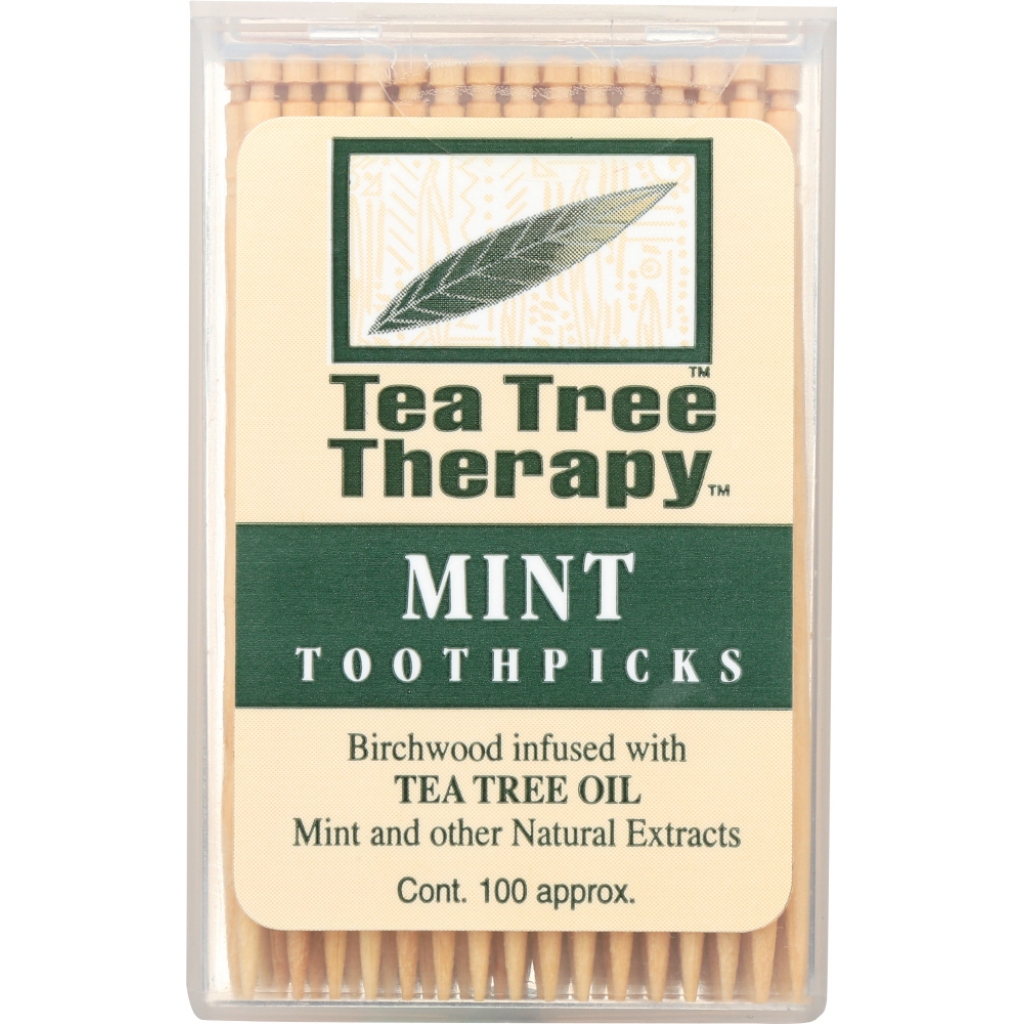 Tea Tree Therapy Mint Toothpicks