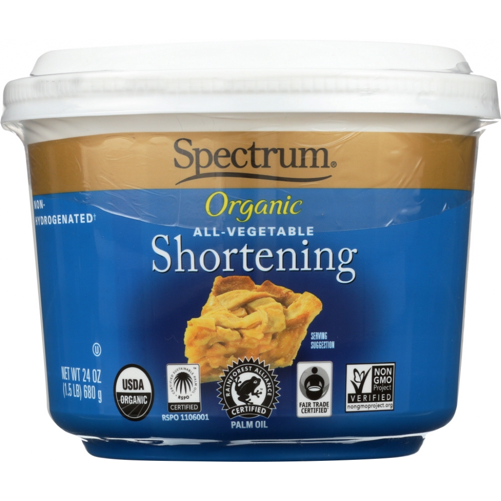 Spectrum Organic All Vegetable Shortening - 24 oz