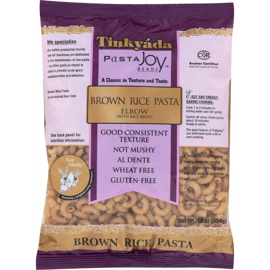 Brown Rice Elbow Pasta, 16 oz