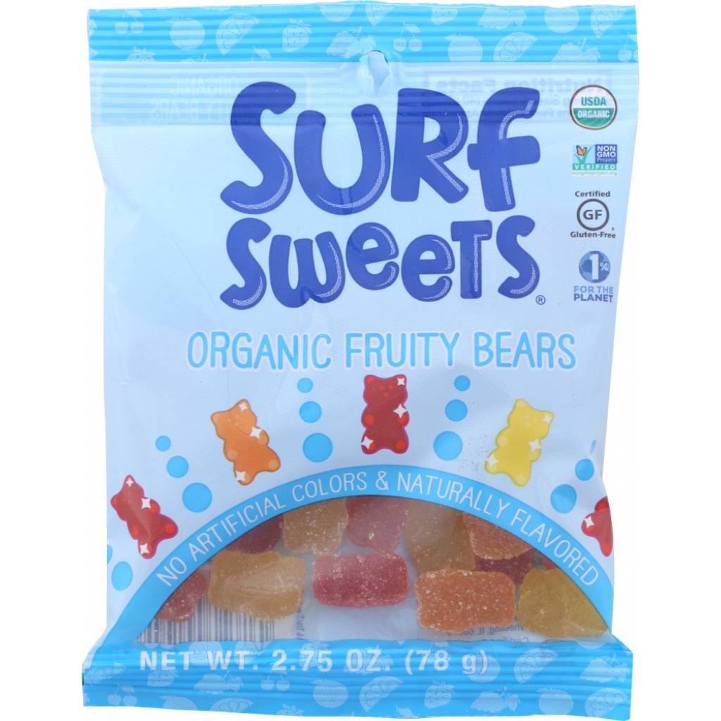 Organic Fruity Bears Candy - 2.75 oz