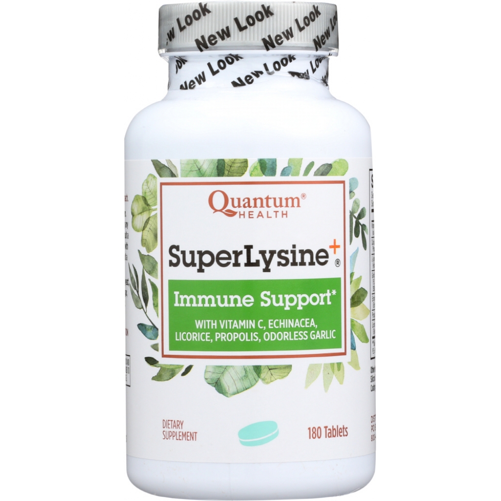 Super Lysine Immune Support Formula - 180 Tablets