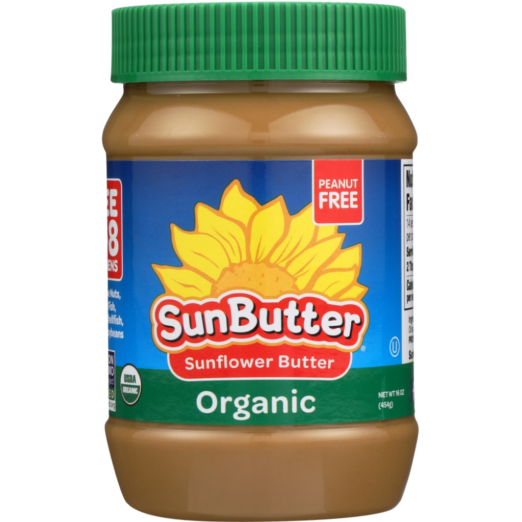 SunButter Organic Sunflower Seed Spread - Nut-Free Alternative