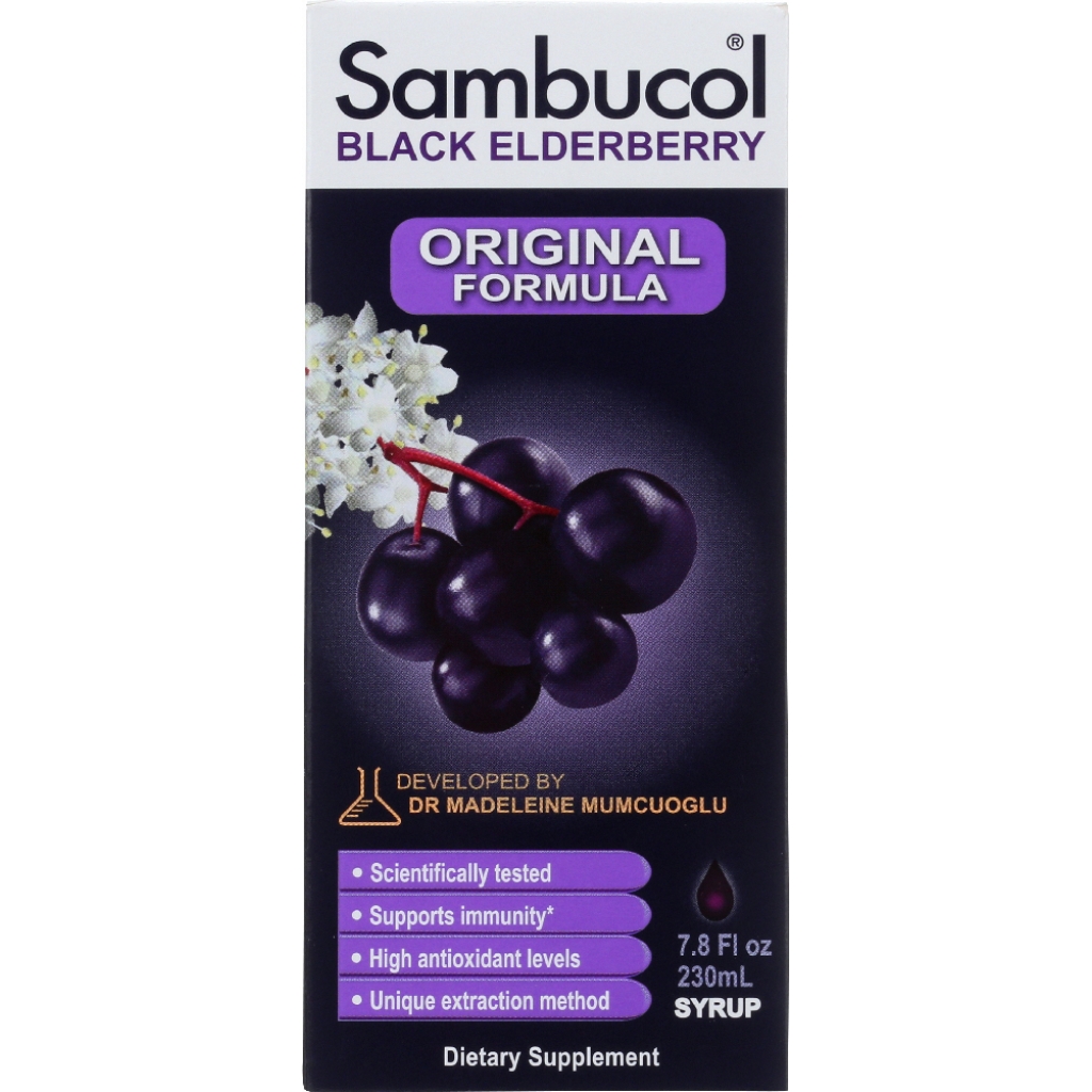 Sambucol Original Black Elderberry Syrup - 7.8 oz