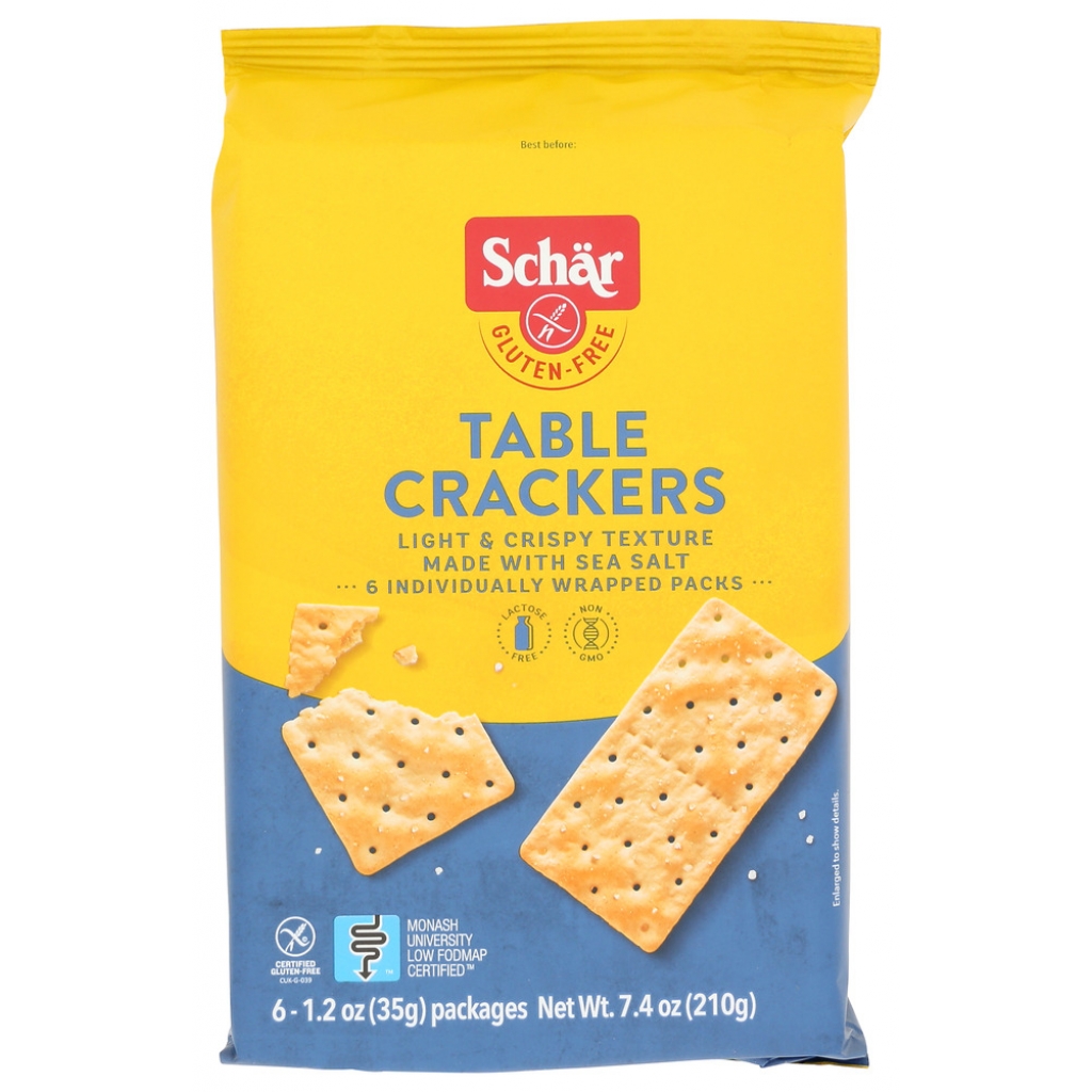 Gluten Free Table Crackers - 7.4 oz