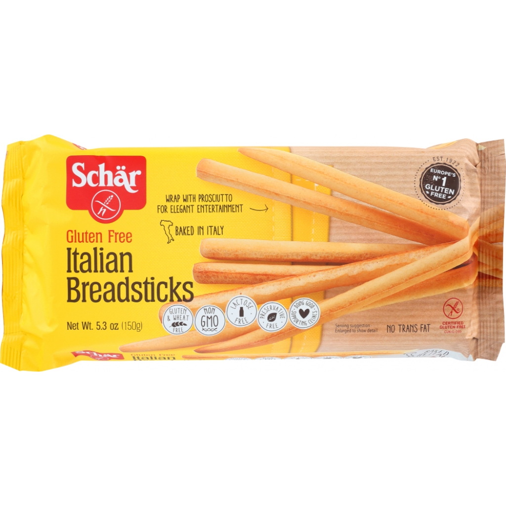 Italian Gluten Free Wheat Free Breadsticks, 5.3 oz