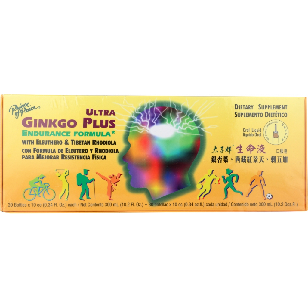 Ginkgo Plus Endurance Formula, 30 Count