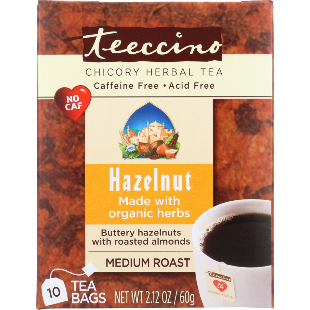 Caffeine-Free Hazelnut Herbal Tea