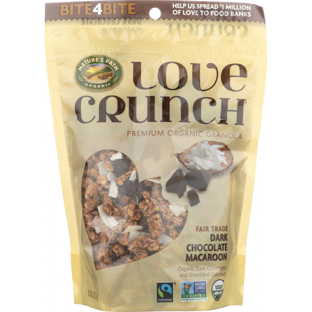 Dark Chocolate Macaroon Organic Granola, 11.5 oz