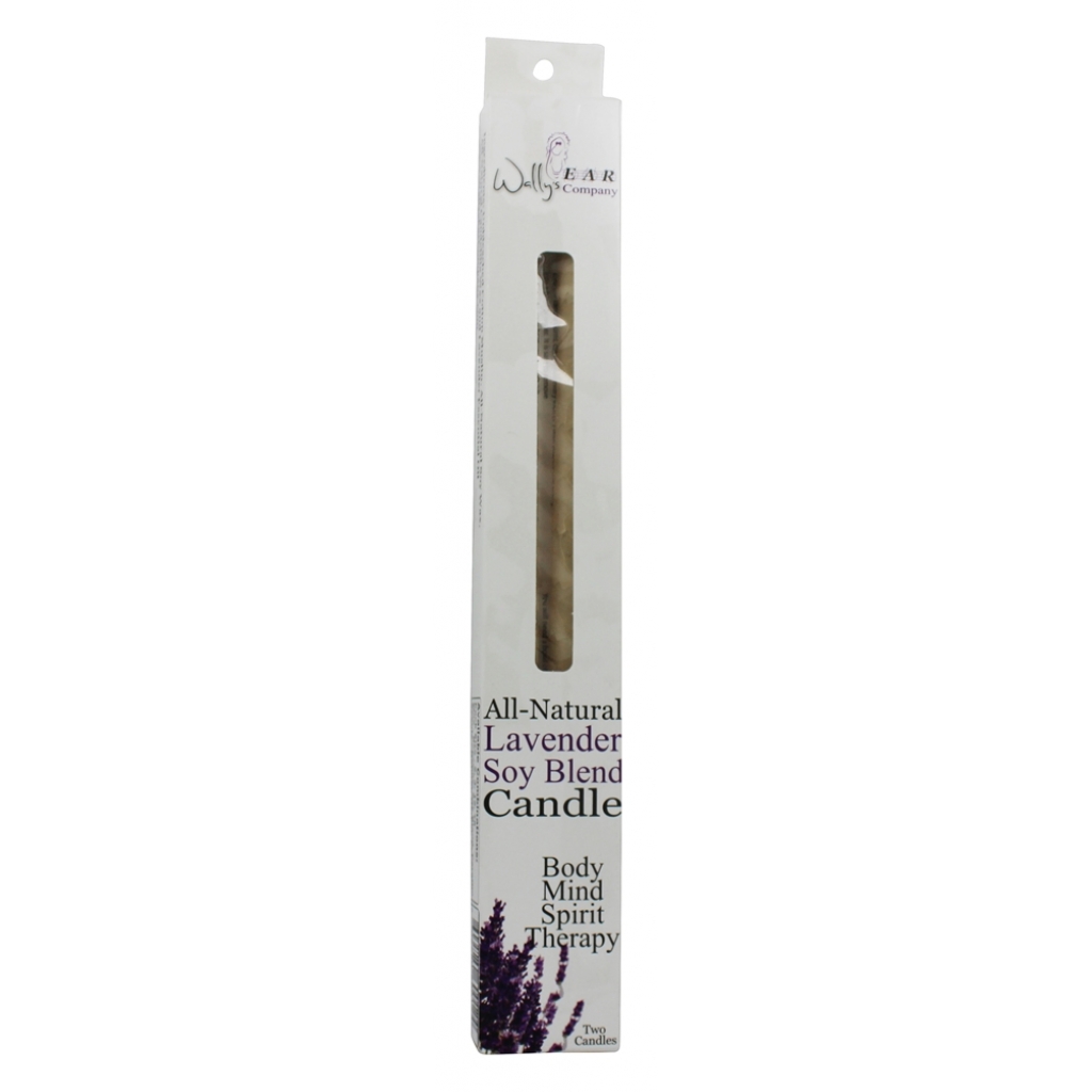 Lavender Paraffin Ear Candles - 2 Candles