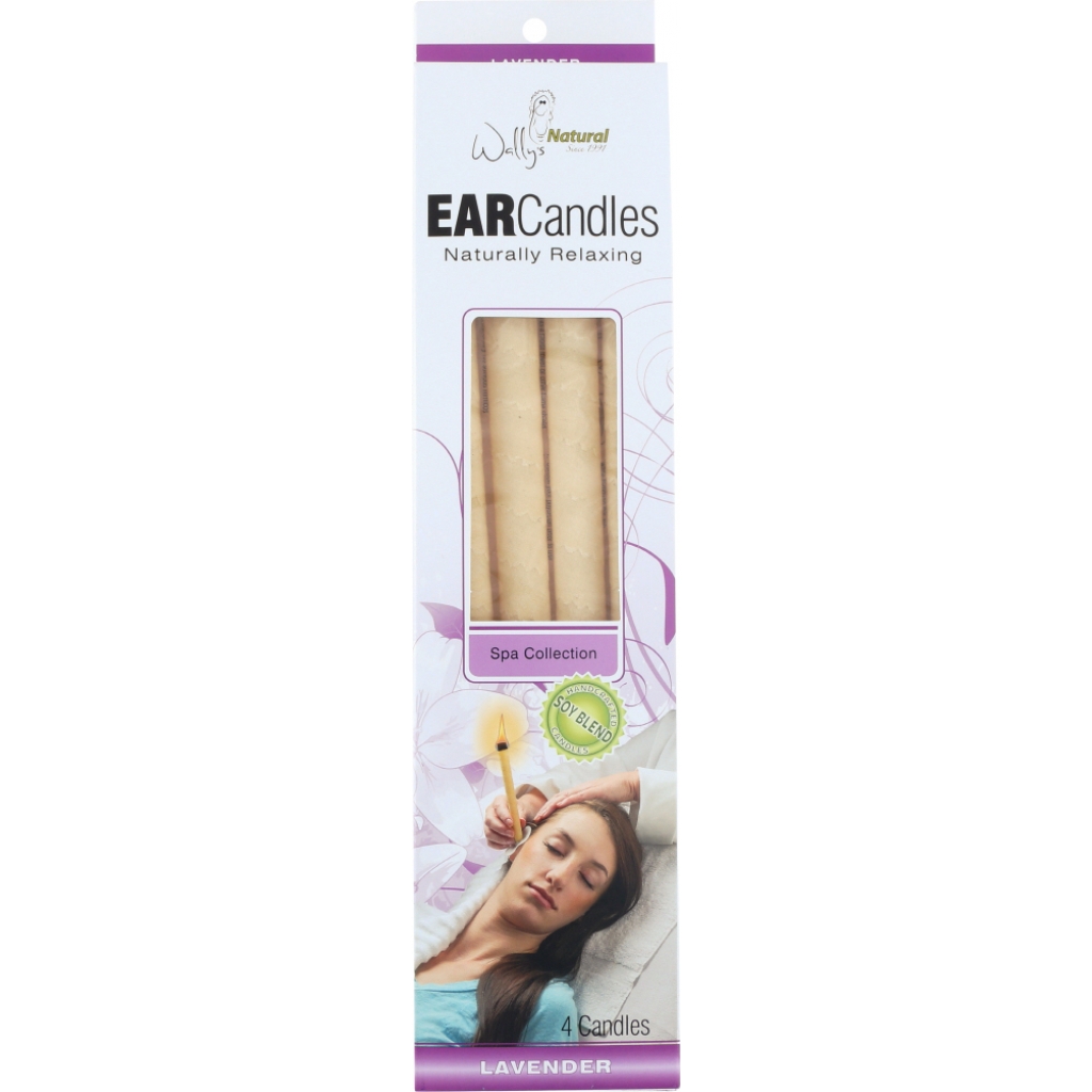 Lavender Soy Blend Ear Candles - 4 Candles