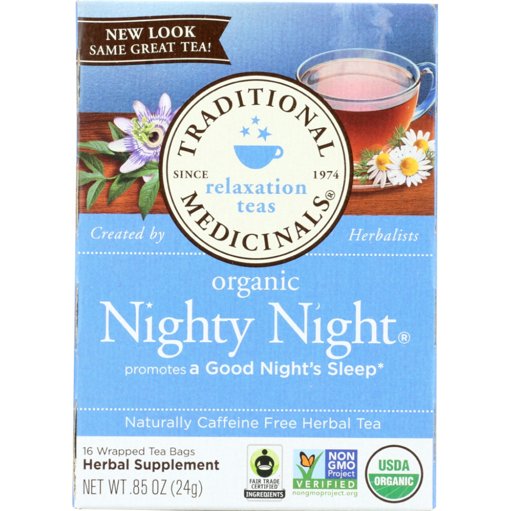 Organic Nighty Night Tea, 16 Bags