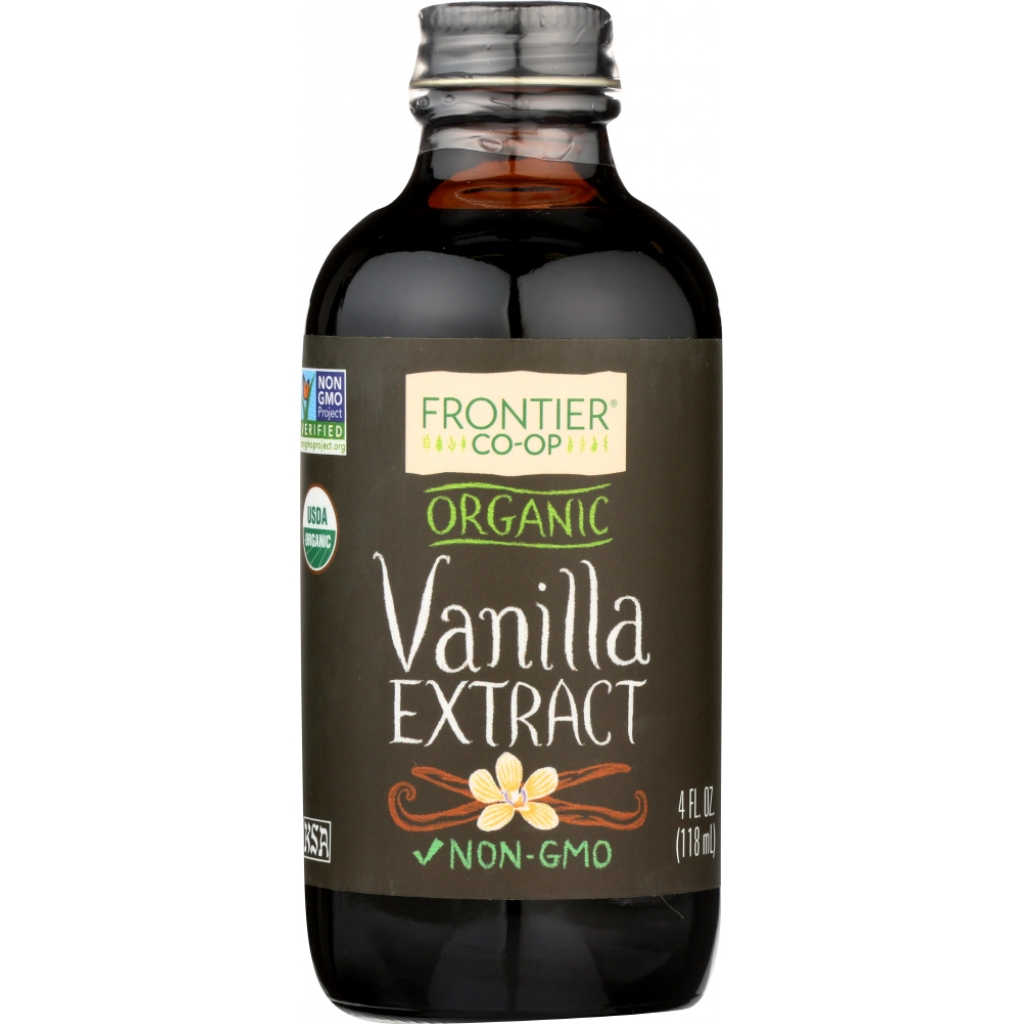 Organic Pure Vanilla Extract - 4 oz