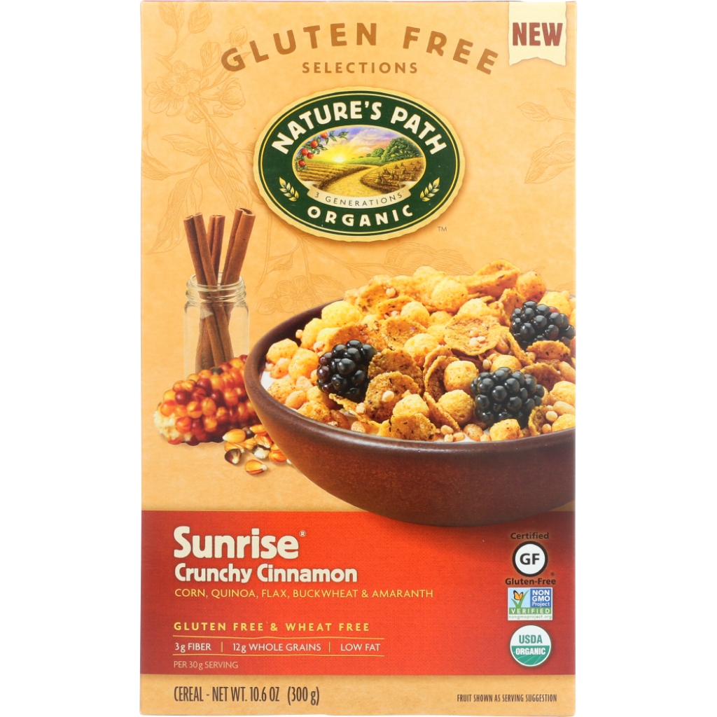 Sunrise Crunchy Cinnamon Cereal - 10.6 oz