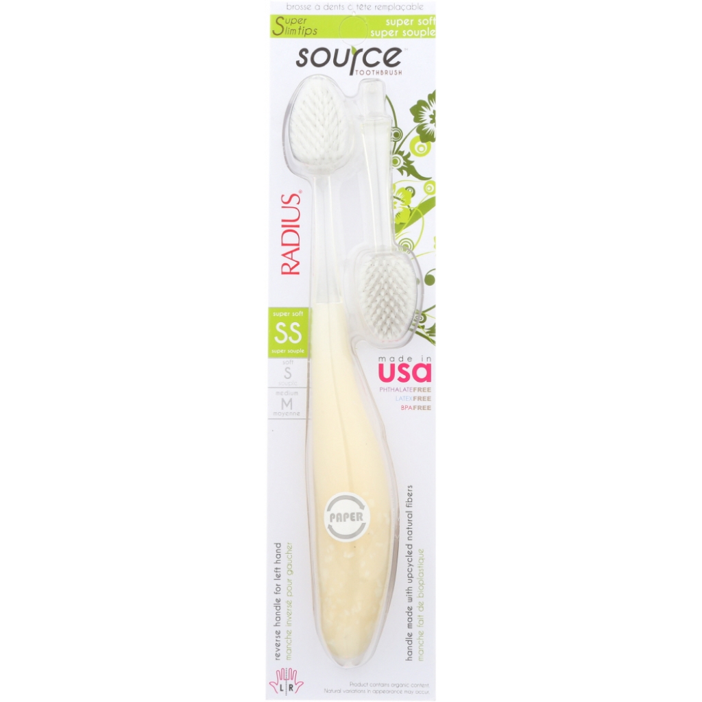 Super Soft Bristle Toothbrush with Replaceable Head