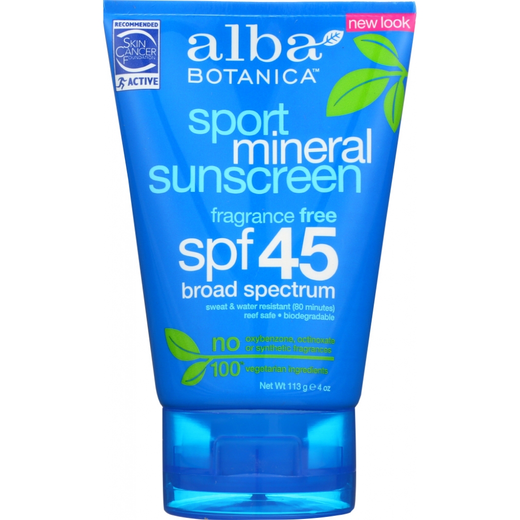 Emollient Sunscreen Sport SPF 45 - 4 oz